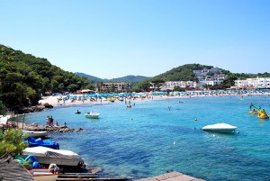 playa cala llonga santa eularia eulalia ibiza eivissa