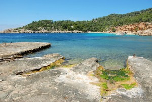 cala salada sant antoni san antonio ibiza eivissa playa