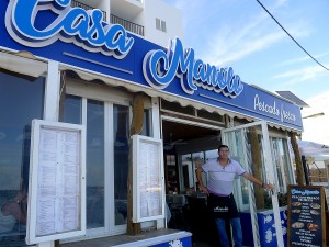 restaurante casa manolo ibiza eivissa platja den bossa