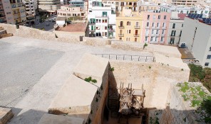 murallas casamata baluarte de sant pere dalt vila museización patrimonio de la humanidad ibiza eivissa