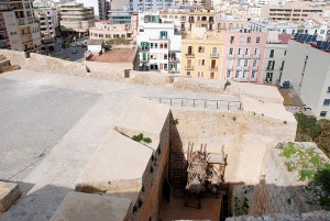 murallas casamata baluarte de sant pere dalt vila museización patrimonio de la humanidad ibiza eivissa