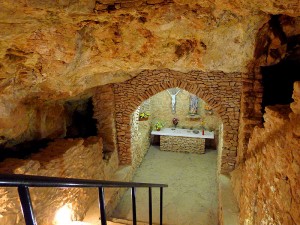 cova cueva capilla capella de santa agnes ines sant antoni san antonio ibiza eivissa