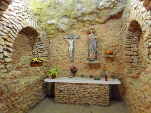 cova cueva capilla capella de santa agnes ines sant antoni san antonio ibiza eivissa