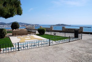 estatua guillem de montgri dalt vila plaça despanya ibiza eivissa patrimonio de la humanidad reconquista