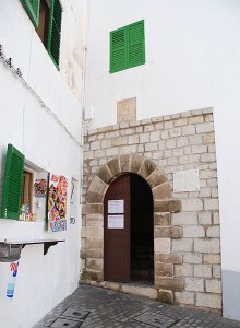 iglesia de sant cristofol monjas clausura agustinas dalt vila ibiza eivissa patrimonio de la humanidad