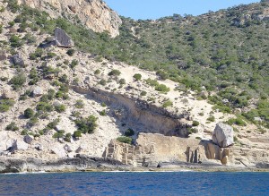 pedrera de cala dhort atlantis sant josep san jose ibiza eivissa