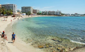 platja playa de santa eularia des riu eulalia del rio ibiza eivissa