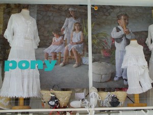 tienda pony ropa niños adlib ibiza eivissa la marina