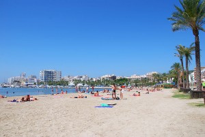 playa sarenal sant antoni san antonio ibiza eivissa