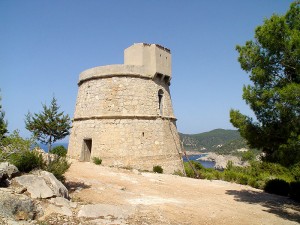 torre de balansat port de sant miquel san miguel ibiza eivissa