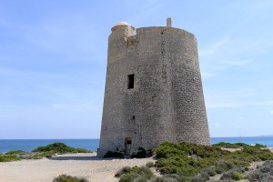 torre de ses portes defensa parque natural de ses salines sant josep san jose ibiza eivissa