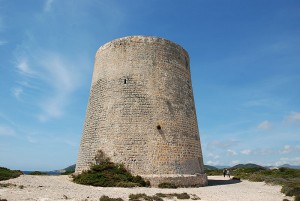 torre de ses portes defensa parque natural de ses salines sant josep san jose ibiza eivissa